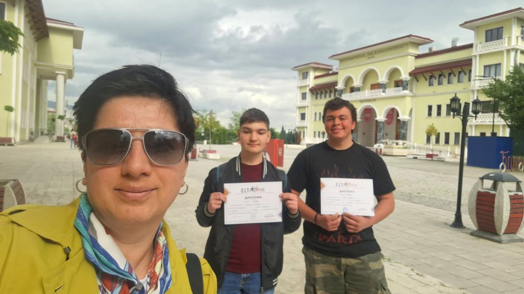Голем успех на Државниот натпревар по англиски јазик Голем успех на Државниот натпревар по англиски јазик